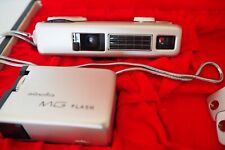 Appareil photo argentique Minolta 16-MG Coffret complet (flash, pellic, notice)