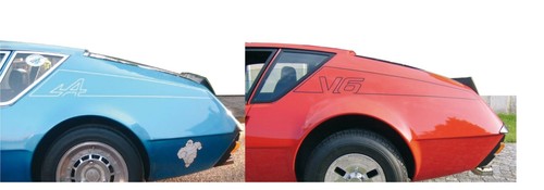 Sticker autocollant alpine - sticker,