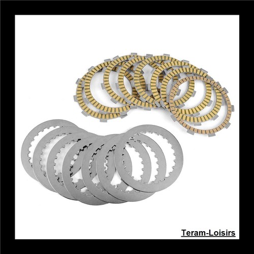 Kit disques garnis lisses - +,