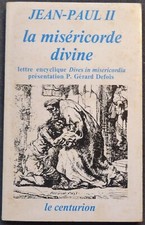 La miséricorde divine Jean-Paul II éditions du Centurion 1981