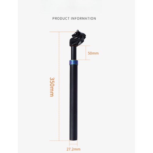 Tige selle amortisseur pour - selle,