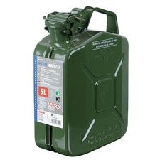 Bidon Carburant Type Militaire En Métal Adapté Pour Gazole, Essence