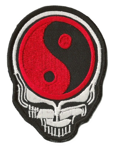 Ecusson patche ying - , yang