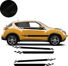 Kit bandes effet damier pour NISSAN JUKE  stickers autocollant adhésifs