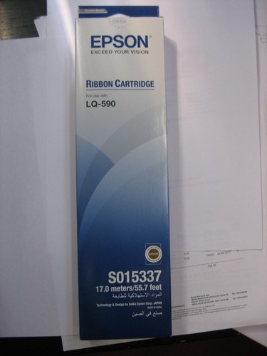 Epson black s015337 ruban - epson,