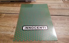 Brochure catalogue prospectus innocenti 90 L mille et detomaso