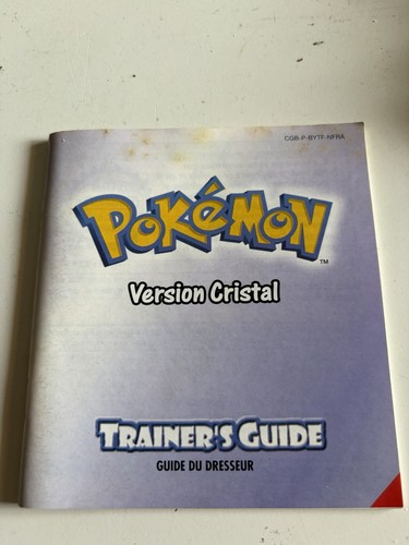 Pokemon version cristal - cristal,