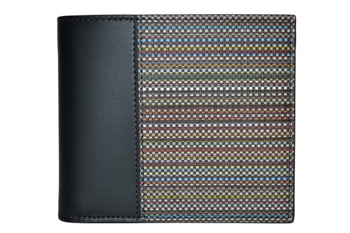 Portefeuille cuir noir à - en,
