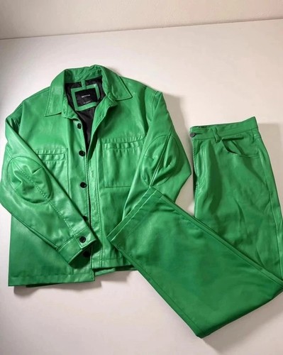 Ensemble bershka vert effet - bershka,