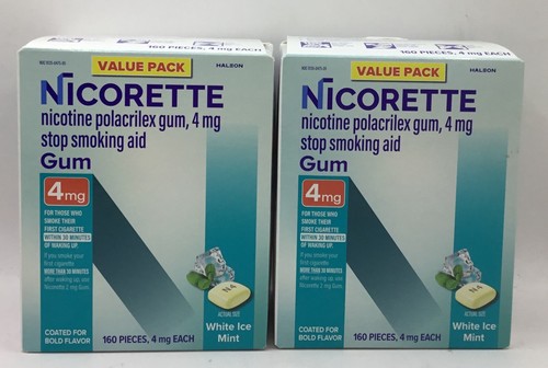 Nicorette nicotine gum 4mg - gum,