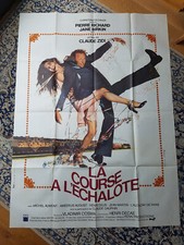 Affiche 1975 LA COURSE À L’ÉCHALOTE 120x160 Pierre RICHARD Jane BIRKIN /ZIDI