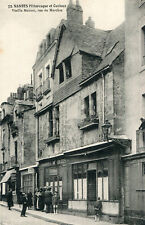 Carte NANTES Vieille Maison rue du Marchix