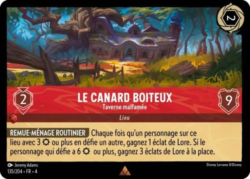Carte lorcana tcg chapitre - lorcana, 4