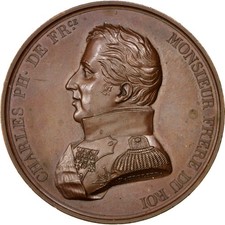 France, Medal, Louis XVIII