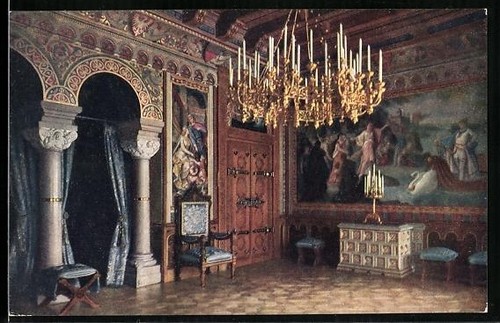 Carte postale kgl - postale, château