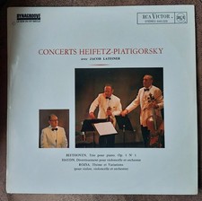 CONCERTS HEIFETZ-PIATIGORSKY