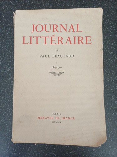 Journal particulier 1933 - journal,