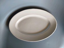 Plat Faïence De Varages XIX ème Faïence Blanche Atelier Bertrand 