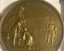 MÉDAILLE EN BRONZE LOUIS XIV