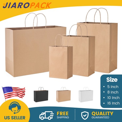 Kraft paper bags - paper, with