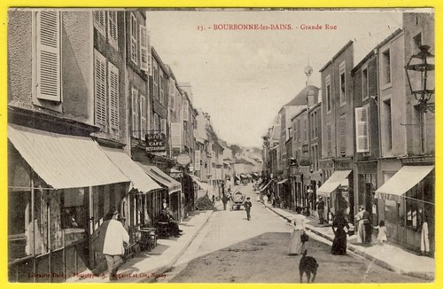 Cpa bourbonne les bains - 52,