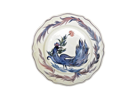 Assiette faïence bretonne - assiette,