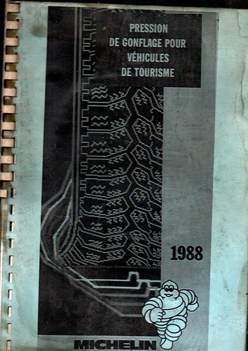Brochure ancien gonflage des - brochure,