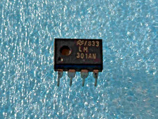 Lot de 2 ci LM301AN ~ ic LM301 AN dip8 de chez NSC ou Motorola  IC NOS (TIRO03)