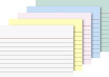 Cartes De Fiche A7 Triées Par