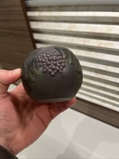 Vase Raisins Pate De Verre