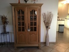 meuble vitrine rustique Monsieur Meuble chêne marron très bon état