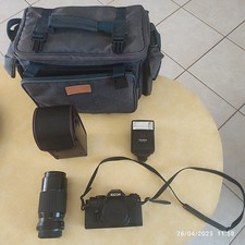 RICOH KR-10 APPAREIL PHOTO ARGENTIQUE +OBJECTIF 75-210 +Starblitz 200DRX+Sacoche