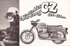 Publicité Motos CZ 125-175 cc. #SoutienUkraine