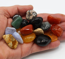Lot de 17 Pierres Polies pour Création Bijoux ou Lithothérapie