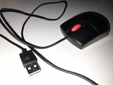 Mini souris filaire USB Lenovo (occasion)