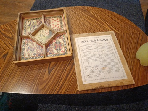 Ancien jeu nain jaune - jeu, du