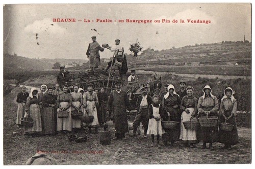 Cpa beaune - 21, (côte