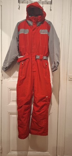 Combinaison ski rouge avec - combinaison,