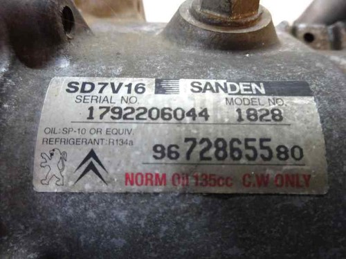 Compresseur clim citroen - compresseur,