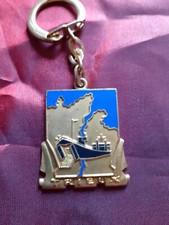 Porte clefs émaillé TRIEUX