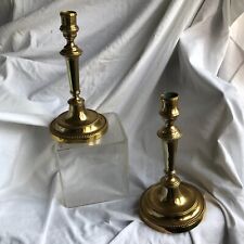 PAIRE BOUGEOIR EN BRONZE ET