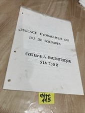 Honda moto XLV750R réglage