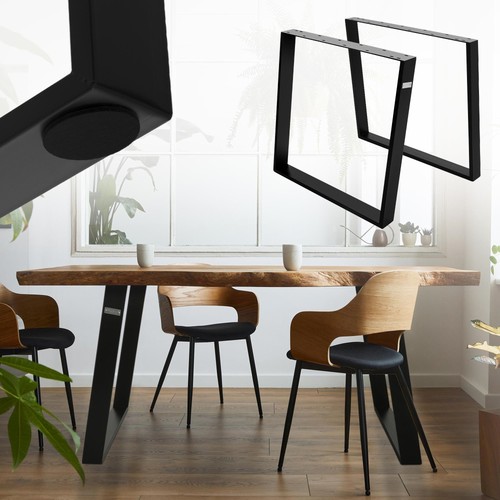 Set pieds table 80 - 2x,