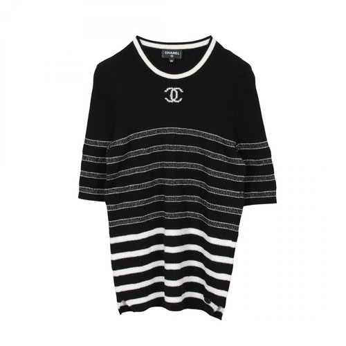 Pull tricoté manches courtes