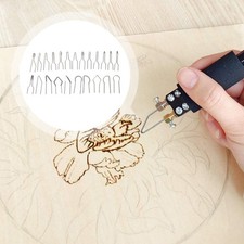23pcs Pyrographie Tireaux de
