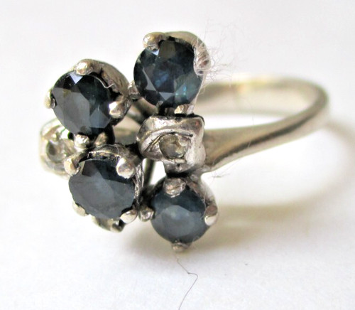 Ancienne bague argent 925 - ancienne, en
