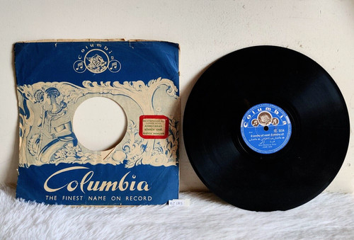 Disque gramophone columbia - gramophone,