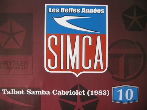 Fascicule booklet simca - fascicule,