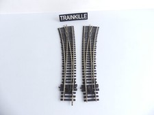 (2) PECO SL-86 / 87 / PECO 2 AIGUILLAGES COURBES INSULFROG 1 DROIT 1 GAUCHE