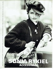  publicité Advertising 0422 1992  Sonia Rykiel  accessoires  